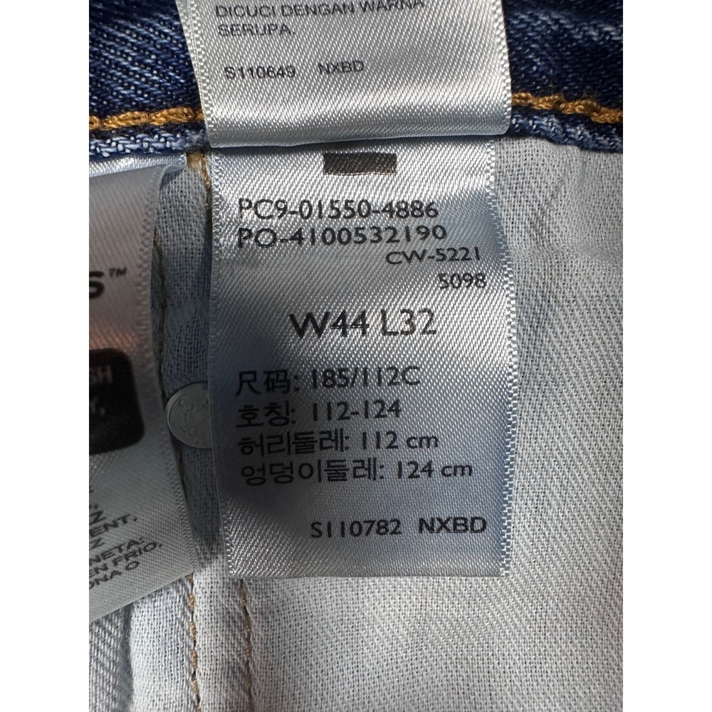 Levis 550 Relaxed Fit Jeans Mens 44x32 Big and Tall Medium Wash Denim 01550-4886 - Picture 8 of 11